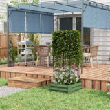 Garden BedFlower shelf,Wood Planter Box 49778383