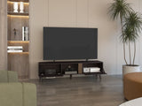 Vance 63" Wide Tv Stand with Two pull down Cabinets, Two Shelves, Cable Management , Living, Tv B200P253744