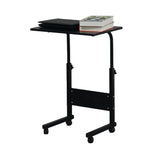 ZNTS [Old code:95215897]Removable P2 15MM Chipboard & Steel Side Table with Baffle Black 06319375