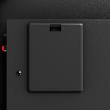 Steel Security Safe and Lock Box with Electronic Keypad - Secure Cash, Jewelry, ID Documents, Black, W396P278373