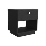 Paris 1 Drawer Nightstand, Open Lower Shelf B070P188854