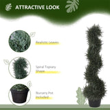 3 feet pre-potted spiral fake plant simulation tree 69909682