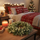 24" Christmas Cedar Wreath Full Luxe Greenery Holiday Door Dcor Festive Pinecone & Berry Accent FBA 89345177