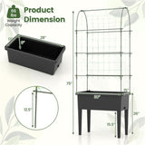 Garden bed elevated flowerpot 21883001