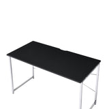 ZNTS Tennos Black & Chrome Finish Writing Desk B2726P287550