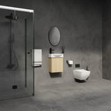 16 "Bathroom Vanity Sink Combo for Space, Modern Bathroom Vanity with Ceramic Sink, W1972P190339