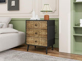 3 Drawer Cabinet, American Furniture,Suitable for bedroom, living room, study W688138033