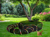 Outdoor Cat Enclosures with Tunnel, Portable Cat Play Tent Indoor Outdoor, Cat Playpen Enclosed 02353879