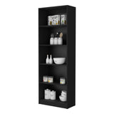 Sutton 4 Shelves Bookcase with Modern Storage Shelves B128P176161