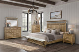 2 Drawer Nightstand w/ Tray - Caramel Finish B2699P353071