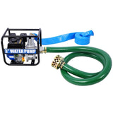 ZNTS Semi Trash Pump 3 inch, 209cc 7HP 4 stroke OHV ENGINE, Gas Powered Semi Trash Water Pump 50 ft W465134908