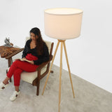 Tall Corner Floor Lamp, Energy Efficient LED Standing Light for Living Room, Bedroom & Office Space B183P315094