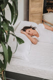 Omne Sleep 10 Gel Memory Foam Mattress Full in White/Dark Gray B04758754