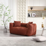 Soft beanbag chair with high resilience foam core for two people. The comfortable square recliner W1996P183170
