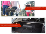 Portable Charcoal Grill with Thermometer & Wooden Handle, Compact Tabletop Barbecue Grill for 76168663