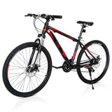 26 Inch 21 Speed Explorer Red Black Mountain Bike 25892107