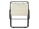 TREXM 2-Pieces Outdoor Folding Chair, Rattan-Wrapped Patio Chair with Adjustable Backrest, Thick N715P428435D