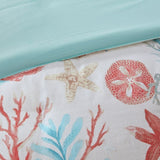King/Cal King 6 Piece Cotton Sateen Duvet Cover Set B03597309
