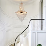 (Same as W1340102274/L5004) Gold Crystal Chandeliers,Large Contemporary Luxury Ceiling Lighting for W1340P189296