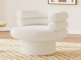 360&degSwivel Chair Swivel Accent Chair Round Swivel Chair Barrel Chair Vanity Chair for Living N763P331761K