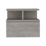 Adele Floating Nightstand with Drawer and Open Storage Shelves B200P173189