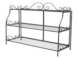 Paint With Lace Three-Tier Plant Stand Black 26856856