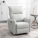 ZNTS Rocking Recliner Chair,360 Degree Nursery Rocking Chair,Glider Chair,Modern Small Rocking 12560160