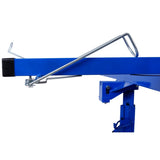 ZNTS Drywall Lift Panel 11' Lift Drywall Panel Hoist Jack Lifter,BLUE 28837698