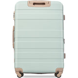 Luggage Sets New Model ABS Hardshell 3pcs Clearance Luggage Hardside Lightweight Durable Suitcase N726P203164E