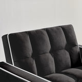 Three-in-one sofa bed chair folding sofa bed adjustable back into a sofa recliner single bed adult W1359137373
