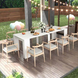 Multifunctional extendable console table W33166749