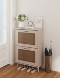 2-Tier Shoe Rack for Entryway - Stable and Spacious Shoe Storage Organizer, Easy Access Design, W2139P306372