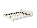 Cozy White Bouce Upholstered Bed - A Dreamy Addition to Your Bedroom, KING N769P241263K