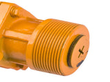 12V 15 GPM Yellow Fuel Transfer Pump Discharge Hose Manual Nozzle Kit 87500842