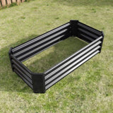 Metal Raised Garden Bed, Rectangle Raised Planter 421ft for Flowers Plants, Vegetables Herb Veezyo 62917214