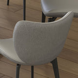 Dining Chairs Set of 2, Modern Design Home Chairs, PU Leather Metal Dining Chairs for Kitchen Dining W2700P304811