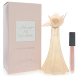 Christian Siriano Au Naturel by Christian Siriano Eau De Parfum Spray 0.21 Nude Lip Gloss 3.4 FX-564381