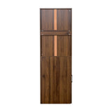 70.87" H Display Storage Cabinet , 4 Tier multi-functional pull-out multi-tier storage shelf & 2 W331P295246