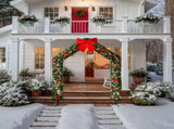 Christmas Artificial Tree Archway Decoration, Realistic PVC Holiday Tree Arch Frame for Outdoor 99731017