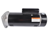 B2840 B840 2.5 HP 230V 3450 RPM Pool Pump Motor 56Y Frame Square Flange Fits for Whisperflo 49292636