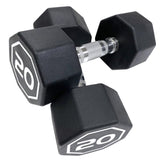Premium Octagonal Dumbbell, Large Numbers, Hard Chrome Plated Handle Dumbbells to Assist with 94092339