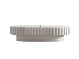 Fluted Storage Table with Lift-Off Lid, Sleek Texture, Perfect for Modern Living W3081P389037
