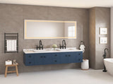 72 x 32 Inch LED Bathroom Mirror, Wall Mounted Vanity Mirror, Anti-Fog, Memory, 3 Colors, Stepless W2287P357207