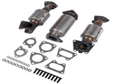 3x Catalytic Converters Kit Fit for Honda Accord 3.0L 2003-2007 45106 45107 45108 35706606