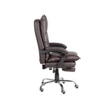 ZNTS Contemporary Office Chair Upholstered 1pc Comfort Adjustable Chair Relax Office Chair Work Brown B011P214982