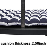 2PCS Set Outdoor Lounge Chair Cushion Replacement Patio Funiture Seat Cushion Chaise Lounge W419106598