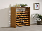 Hanzi Oak Finish Wine Rack B2726P408073