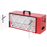 Portable tabletop dust collector,Maximum Air Flow 725CFM Each fan runs on a 110V variable speed W465P206076