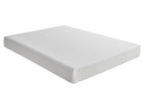8-inch Queen Size Bed Mattress Gel-Infused Memory Foam Mattress, Firm, White, Mattress in a Box B011P212252