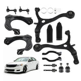 ZNTS 14pcs Suspension Kit Front Upper & Lower Control Arms For Honda Accord 2008-2012 12979580